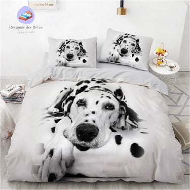 Housse de Couette Chien Dalmatien